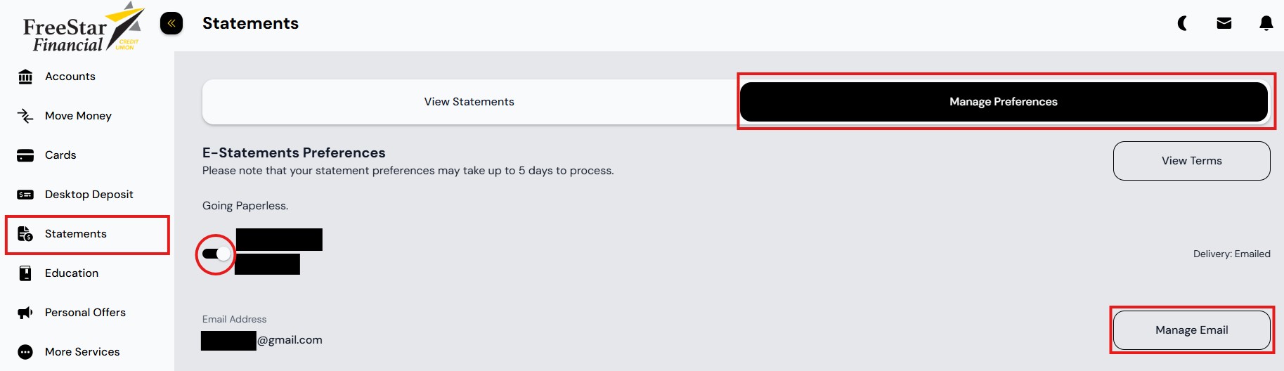 Sign Up for eStatements